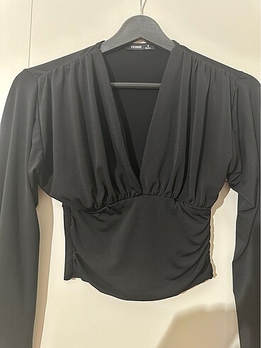 Siyah bluz - Görsel 2
