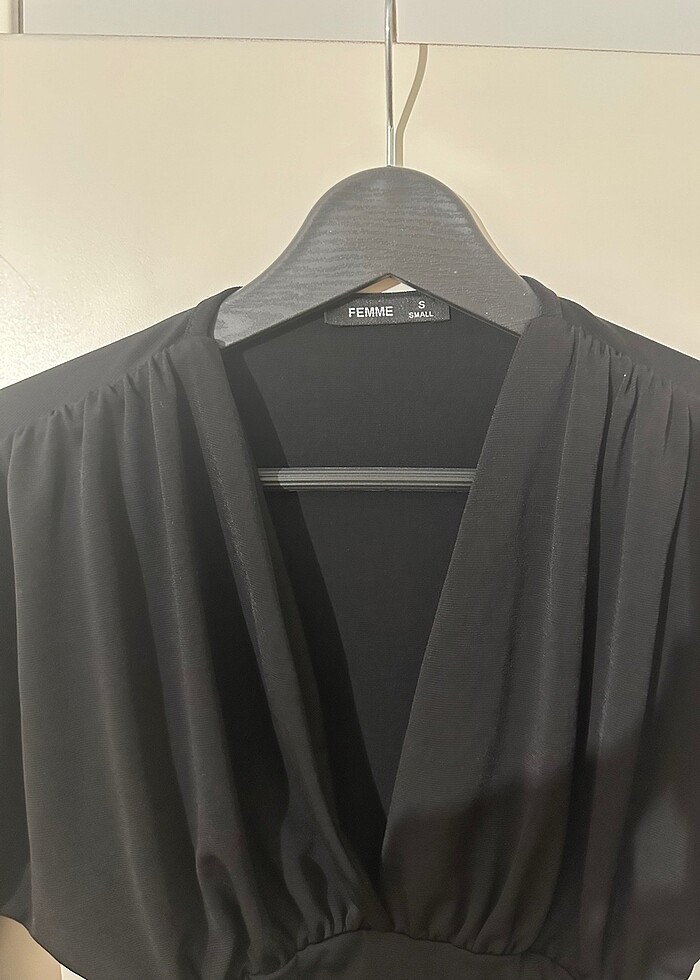 Siyah bluz - Görsel 3