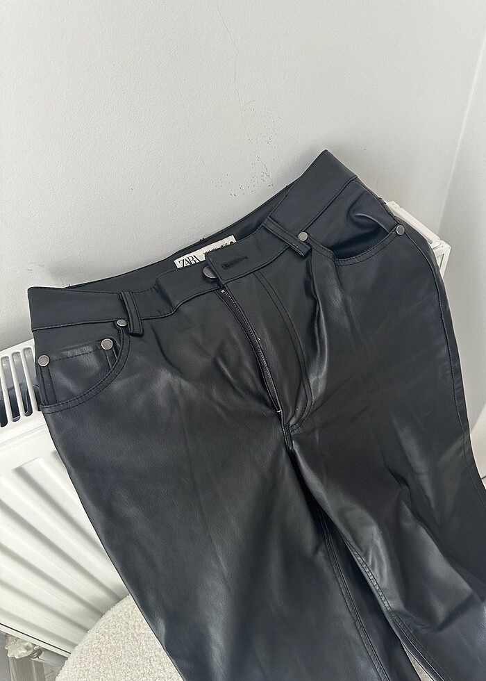 Zara deri pantolon - Görsel 2