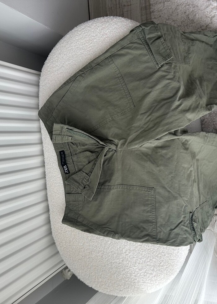 Zara kargo pantolon - Görsel 3