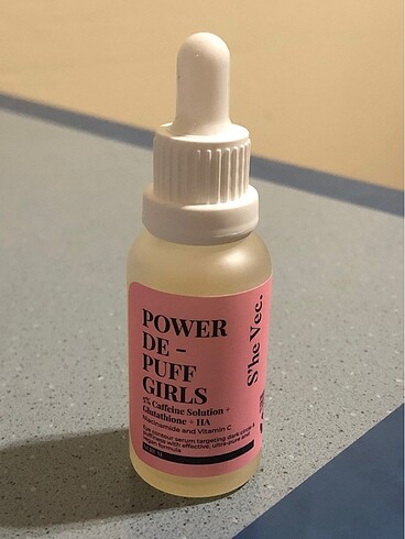 Beden Renk she vec power de puff girls serum