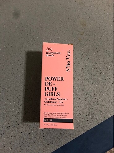 Diğer she vec power de puff girls serum