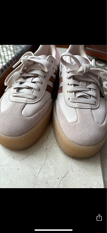 39,5 Beden pembe Renk Adidas samba