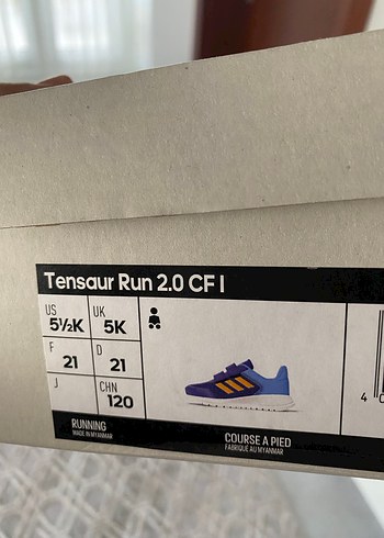 Adidas Mavi Erkek Çocuk Spor Ayakkabı Velcro
