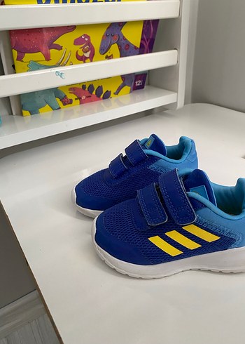 21 Beden Mavi Erkek Çocuk Spor Ayakkabı Velcro