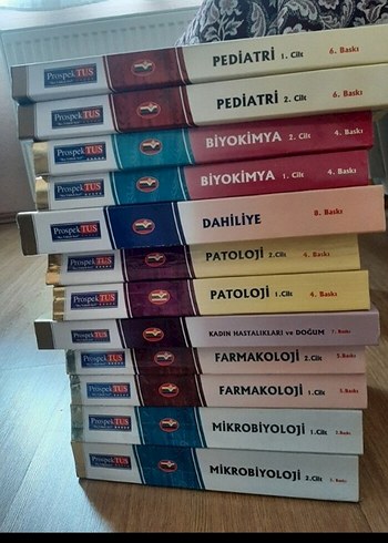 TUS Hazırlık Kitap Seti - Tıp Alanları