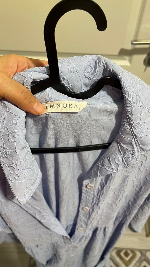 Emnora Düğmeli Uzun Elbise - Görsel 3