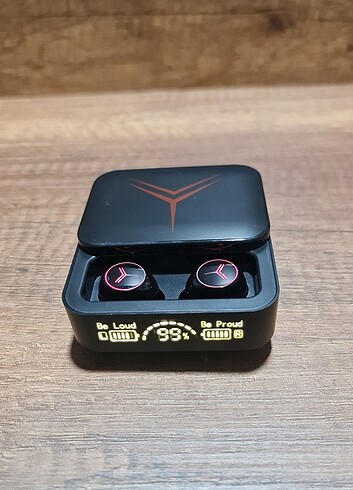 Dijital Led Göstergeli ve PowerBank Kutulu Kulaklık 