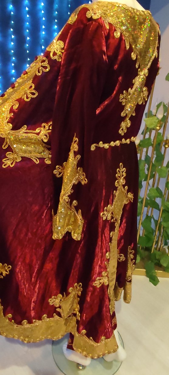 payet işlemeli şalvarlı bindallı - Görsel 5