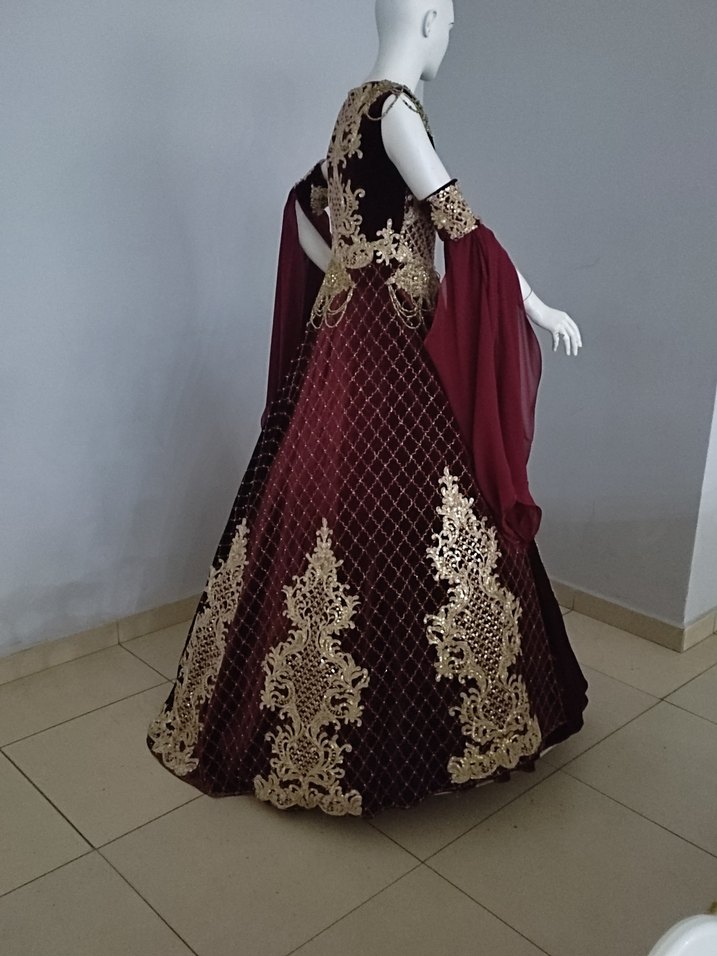 Bordo bindallı - Görsel 5