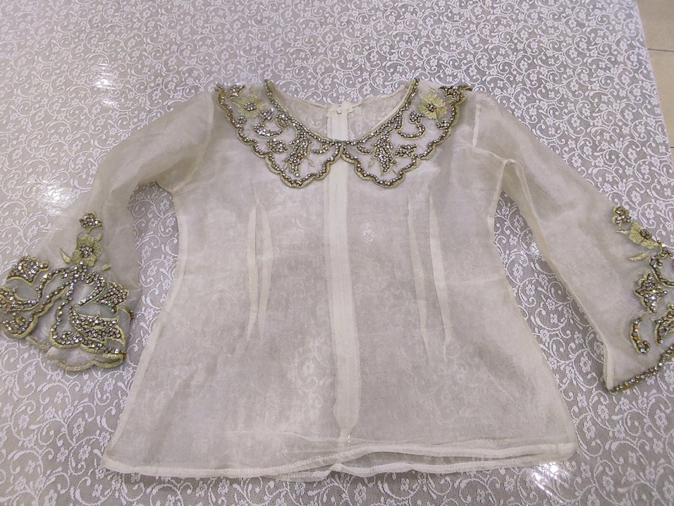 arnavut şalvar gönleği. iki kol arası 53cm boy 61cm - Görsel 3