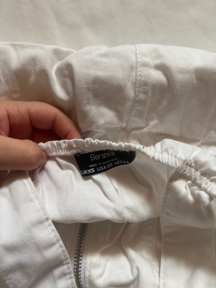 beyaz keten tulum - Görsel 2