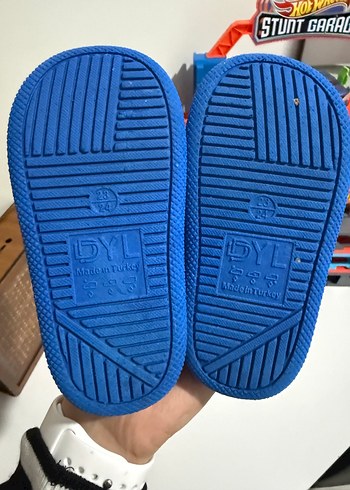 Mavi Erkek Çocuk Cırt Cırtlı Terlik - Görsel 3