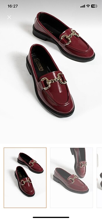 Diğer Bordo Loafer ayakkabı