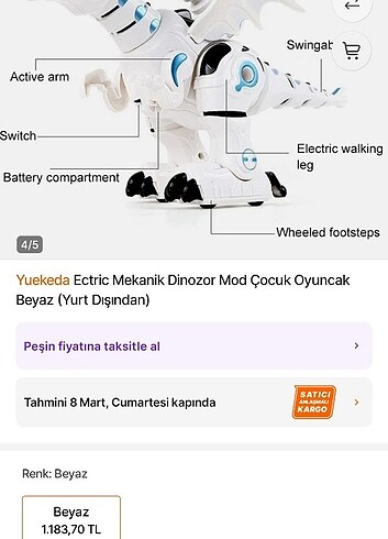 Oyuncak robot 