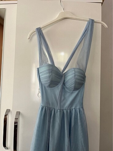 Mavi elbise - Görsel 7