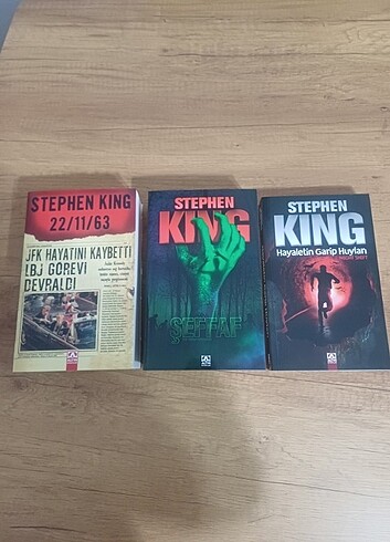 Stephen King Lot - 22.11.63 - Şeffaf - Hayaletin Garip Huyları
