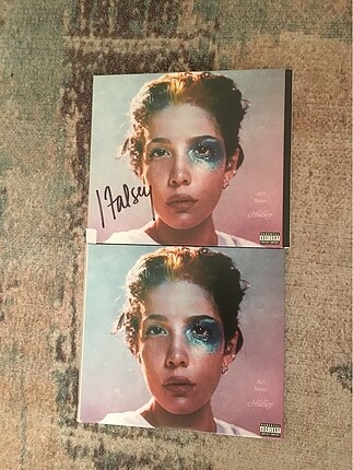 Halsey - Manic imzalı albüm