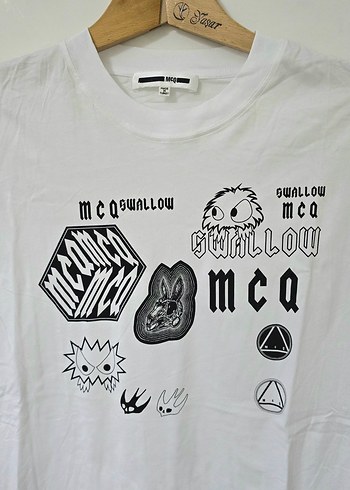 Alexander mc queen medium tshirt 249tl - Görsel 2