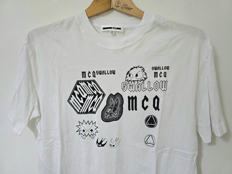 Alexander mc queen medium tshirt 249tl - Görsel 2