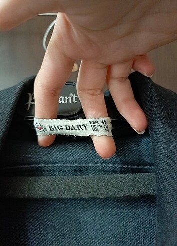 40 Beden gri Renk Kot ceket