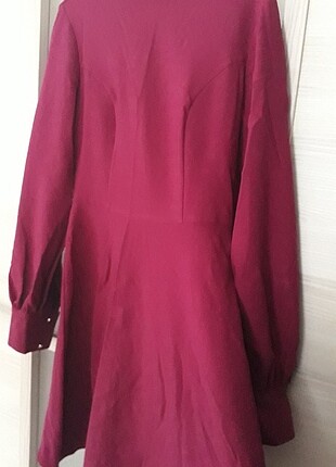 Bordo elbise