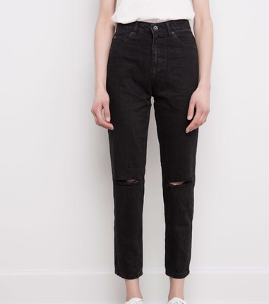 Füme Rengi Mom jean