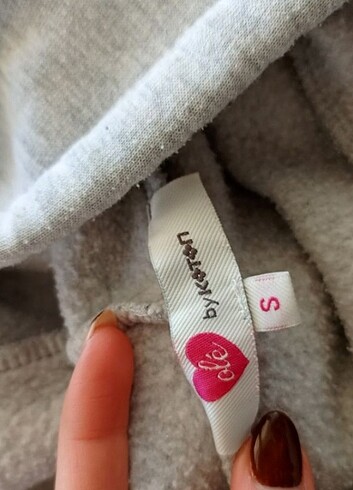 s Beden Koton Sweat Kapşonlu