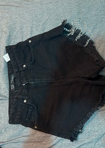 siyah şort - Görsel 2