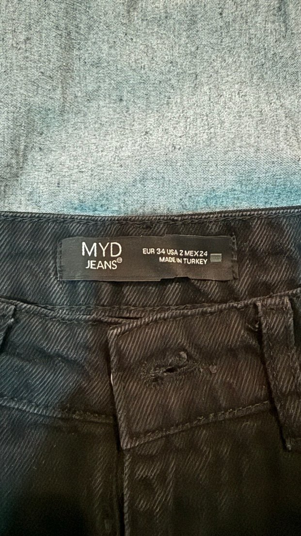 siyah şort - Görsel 3