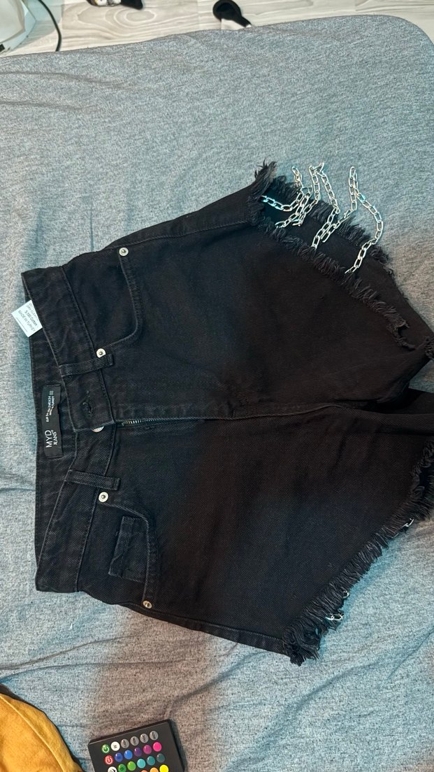 siyah şort - Görsel 2