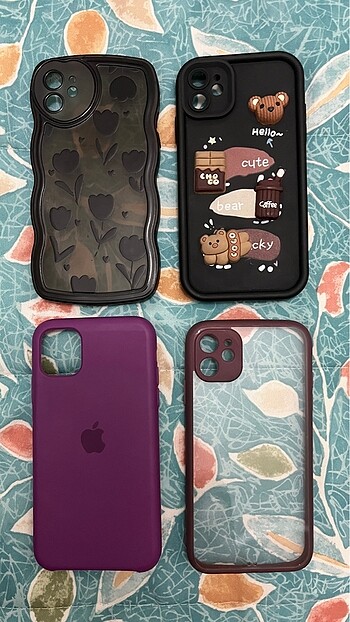 İphone 11 kılıf 4adet