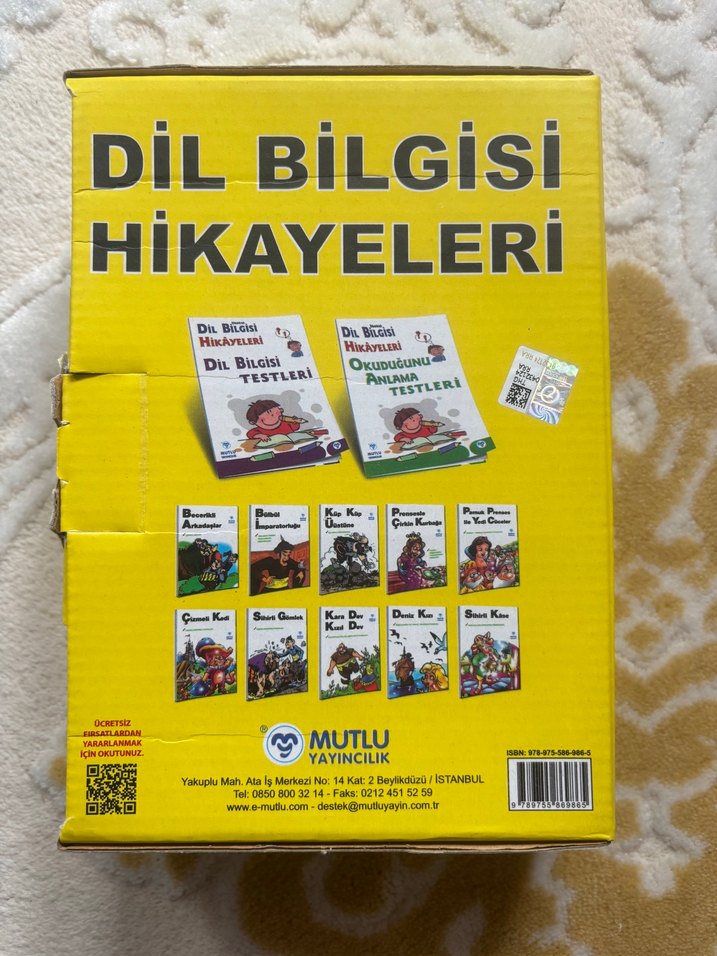 Mutlu Yayıncılık 10lu Dil Bilgisi Hikayeleri Kitap Seti - Görsel 4