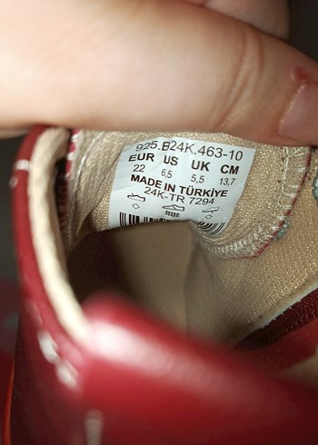 Kız Çocuk Bordo Bağcıklı Vicco Spor Ayakkabı - Görsel 7