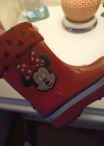Kırmızı Orjinal Minnie çizme - Görsel 3