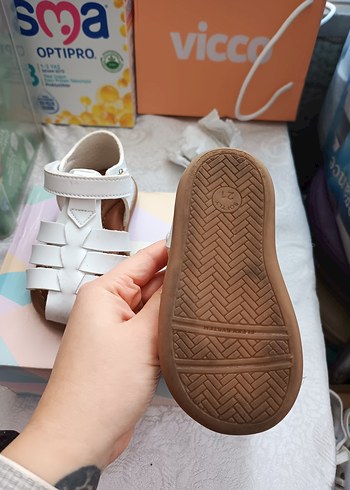 MACCO 21 numara kız/erkek beyaz yazlik ayakkabı - Görsel 2