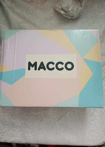 MACCO 21 numara kız/erkek beyaz yazlik ayakkabı - Görsel 3