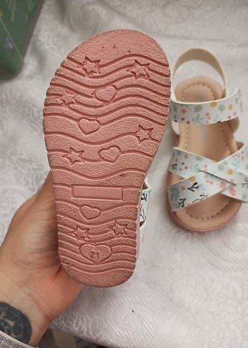 Beyaz Erkek /kiz unisex Çocuk Spor Ayakkabı Velcro - Görsel 11