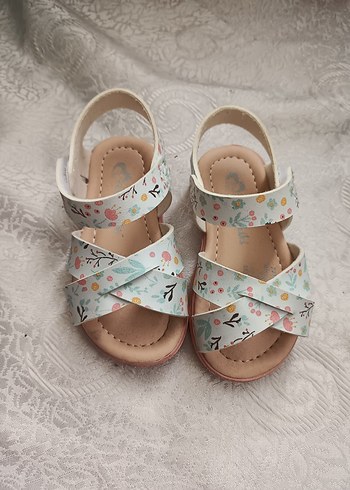 Beyaz Erkek /kiz unisex Çocuk Spor Ayakkabı Velcro - Görsel 10