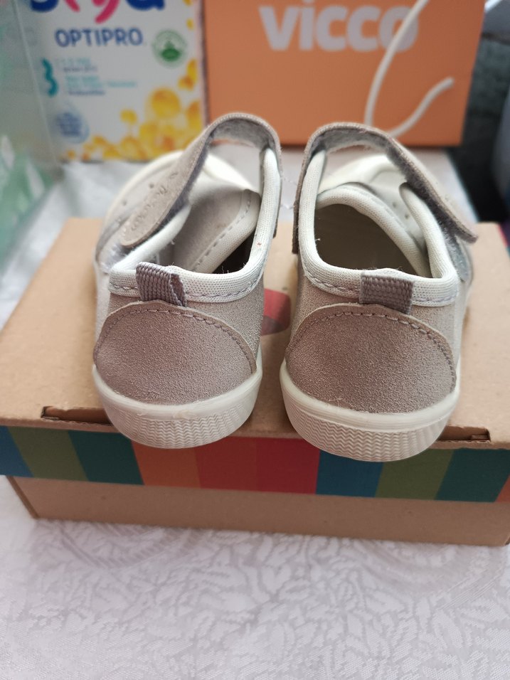 Erkek Bebek Beyaz İlk Adım Ayakkabısı - Görsel 4