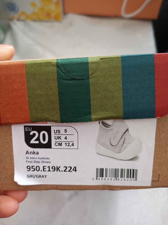 Erkek Bebek Beyaz İlk Adım Ayakkabısı - Görsel 3