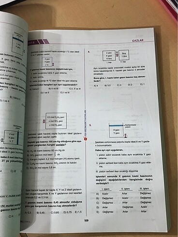 Yks kimya test kitabi