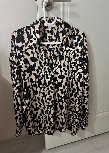 , Baskılı, Salaş Kadın Gömlek - Görsel 2