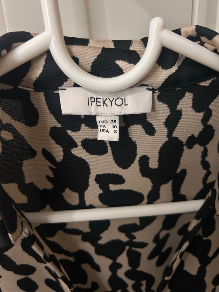 , Baskılı, Salaş Kadın Gömlek - Görsel 3