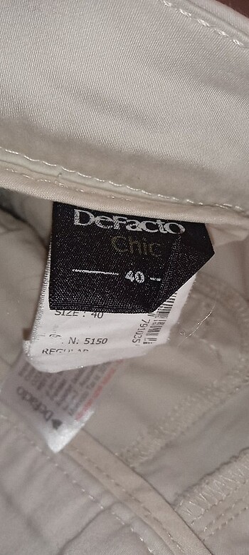 l Beden camel Renk Kumaş pantolon 