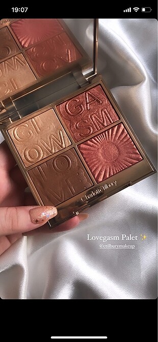 Rezerve Charlotte Tilbury Lovegasm Paleti