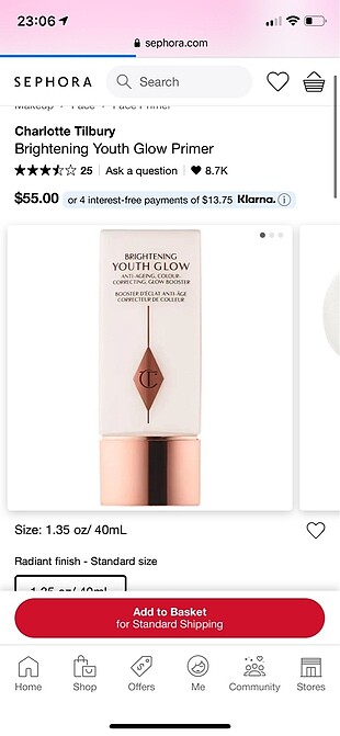 Charlotte Tilbury Brighten youth glow