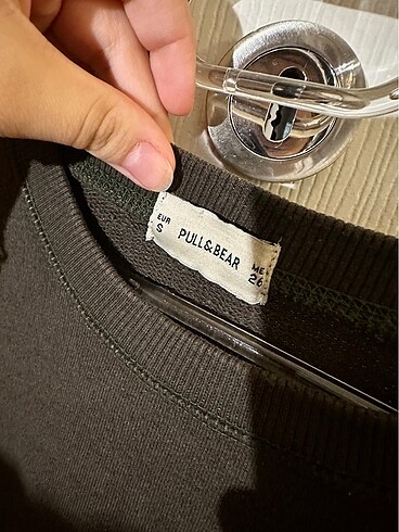 Pull and Bear Pull&Bear Yeşil Sweatshirt