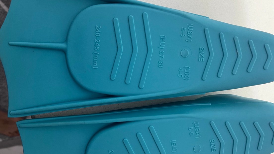 Mavi bayan Plaj Ayakkabısı hiç kullanılmadı - Görsel 4