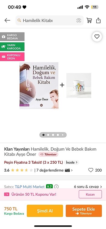 Hamilelik doğum ve bebek bakım kitabı